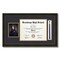 ArtToFrames 11x14 inch Diploma Frame with 5x7 Inch Image Opening and Tassel Opening - Framed with Black and Gold Mats, Comes with Regular Acrylic and Sawtooth Hanger for Wall Hanging (DIT-11x14)